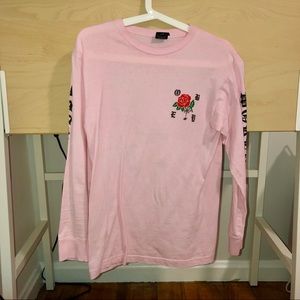 OBEY Pink Rose Shirt